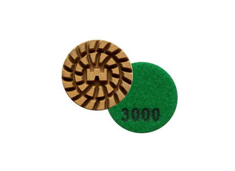 WS Resin 2" Polishing Pad (Set of 9) 114845 Diamond Products 3000