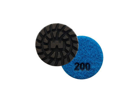 WS Resin 3" Diamond Concrete Polishing Pads (Set of 9) 114846 Diamond Products 200