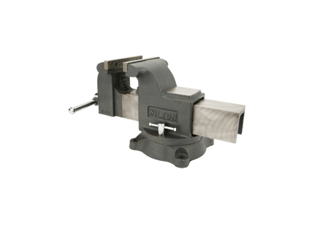 WS5, Shop Vise, 5" Jaw Width, 5" Jaw Opening, 3" Throat Depth Wilton