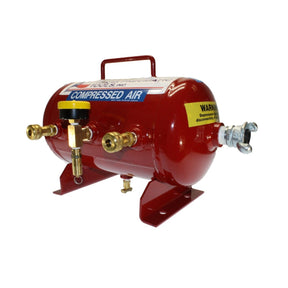 Air Manifold (2.5 Gal, ASME Tank w/ 1/4" Industrial Quick Connect Fittings) Texas Pneumatic Tools