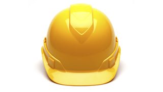 Yellow Hard Hat - Ridgeline Cap (Box of 10) - Pyramex