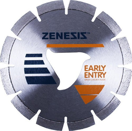 Zenesis Early Entry Blade for Green Concrete - Orange Zenesis