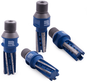 Zenesis Finger Bits ZFBS02040A4 Zenesis 20mm x 1-5/8" x 1/2" Gas, 4 seg (40L-7W-3.5T)