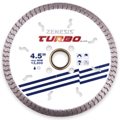 Zenesis™ Turbo Blade ZRG10S4510CR Zenesis 4.5 Inches