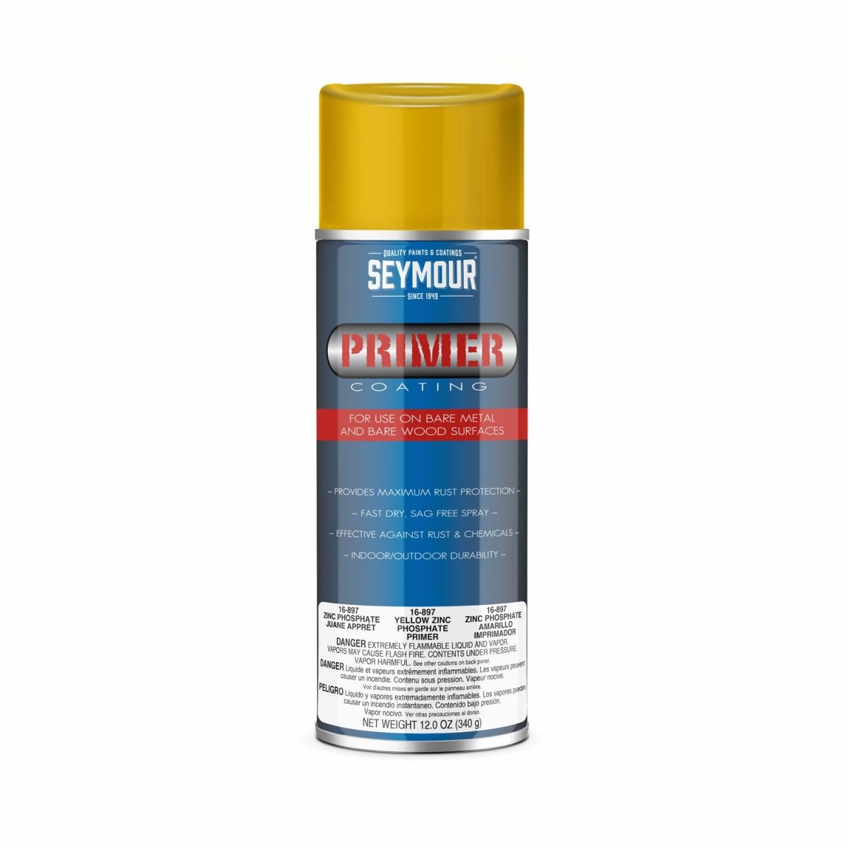 Zinc Phosphate Primer - Case of 6 16-897 Seymour Yellow Phosphate