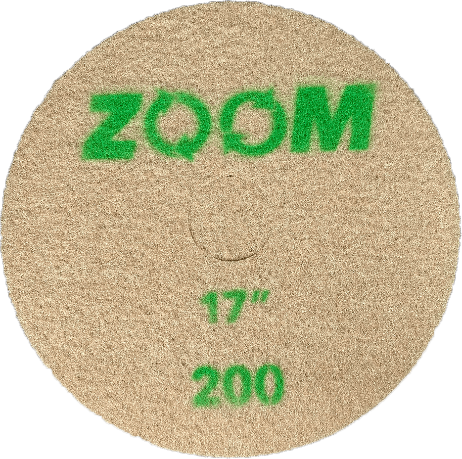 ZOOM Diamond Impregnated Pads Terrazzo Floor Polishing Pad Diamond