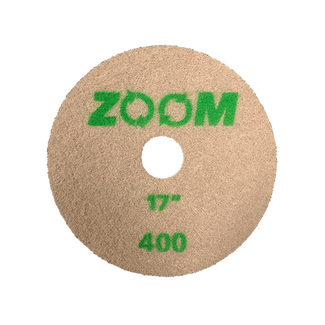 ZOOM Diamond Impregnated Pads FP-ZM-17DIP0400 Stone Pro 17" 400