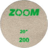 ZOOM Diamond Impregnated Pads FP-ZM-20DIP0200 Stone Pro 20" 200