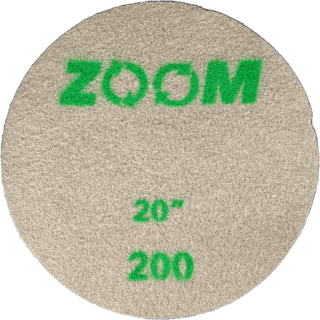 ZOOM Diamond Impregnated Pads FP-ZM-20DIP0200 Stone Pro 20" 200