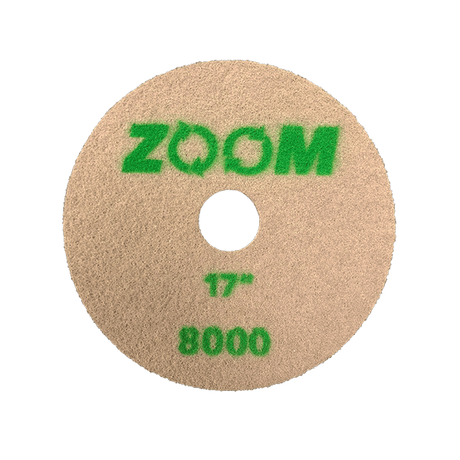 ZOOM Diamond Impregnated Pads FP-ZM-17DIP8000 Stone Pro 17" 8000