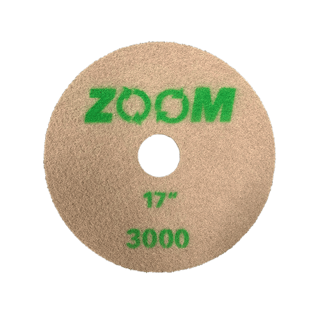 ZOOM Diamond Impregnated Pads FP-ZM-17DIP3000 Stone Pro 17" 3000